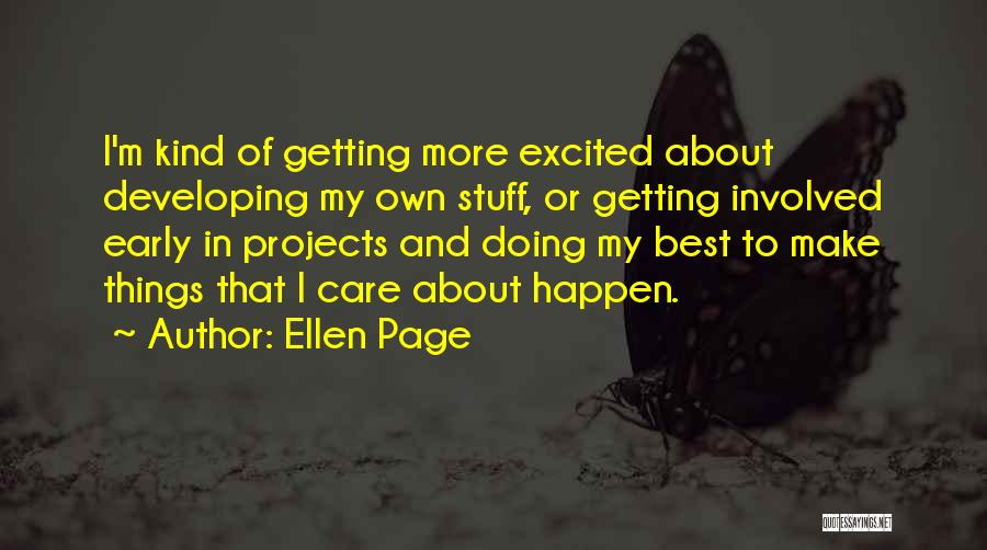 Best Ellen Page Quotes By Ellen Page