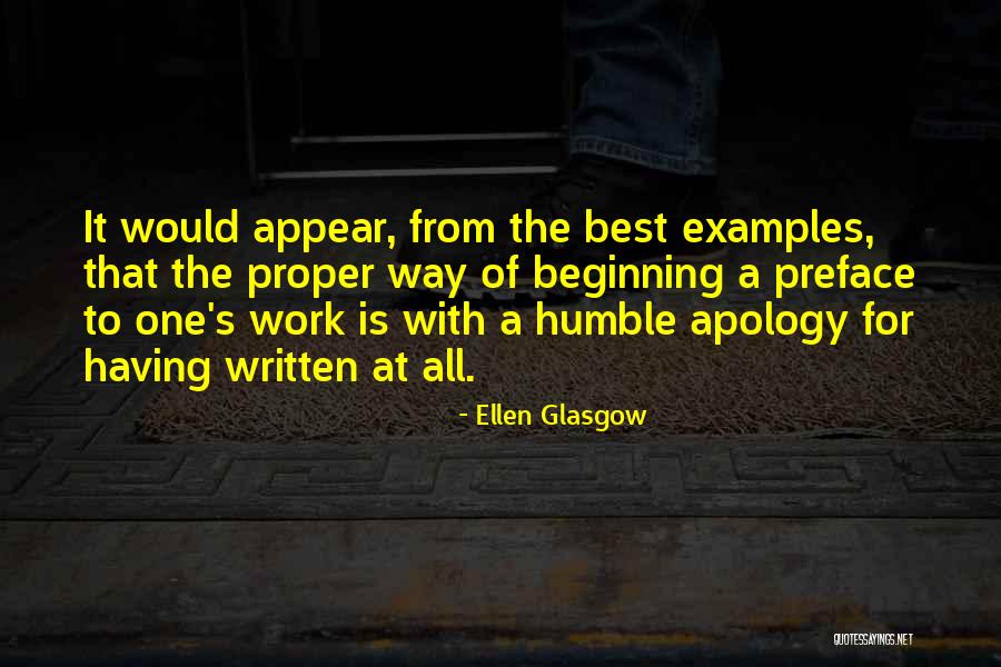 Best Ellen Quotes By Ellen Glasgow