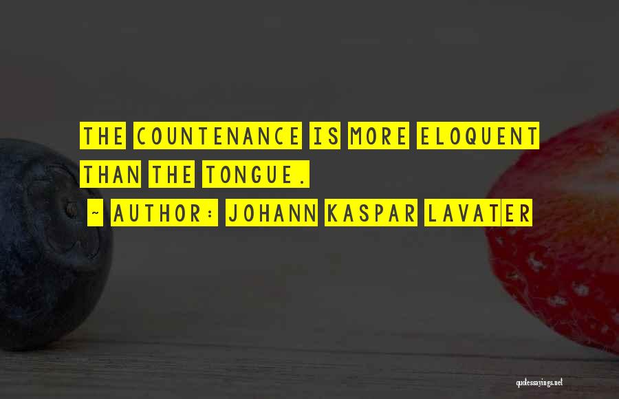 Best Eloquent Quotes By Johann Kaspar Lavater