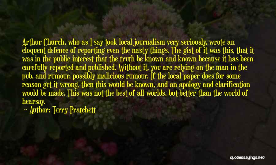 Best Eloquent Quotes By Terry Pratchett