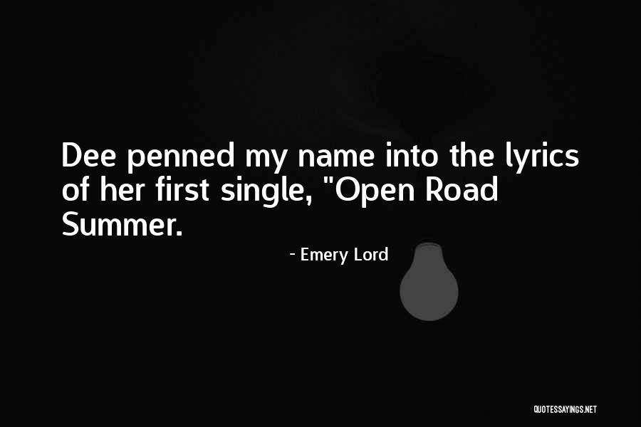 Best Emery Quotes By Emery Lord Best Emery Quotes By Emery Lord