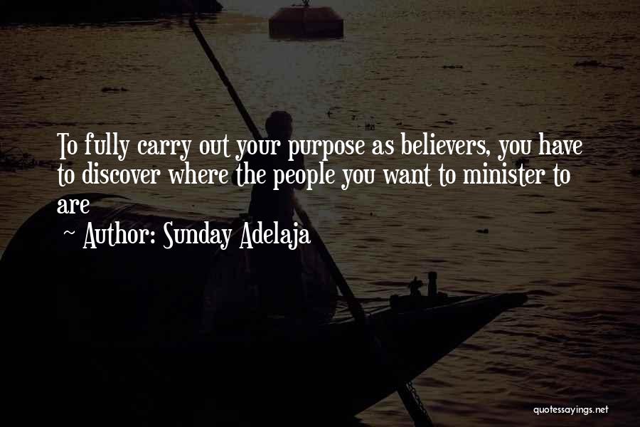 Best Employment Quotes By Sunday Adelaja