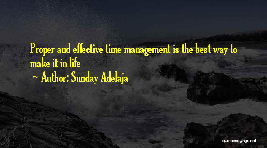 Best Employment Quotes By Sunday Adelaja