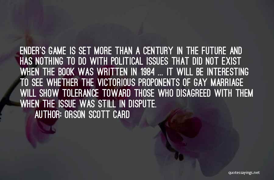 Best Ender's Game Quotes By Orson Scott Card