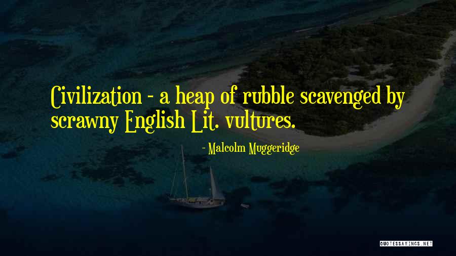 Best English Lit Quotes By Malcolm Muggeridge