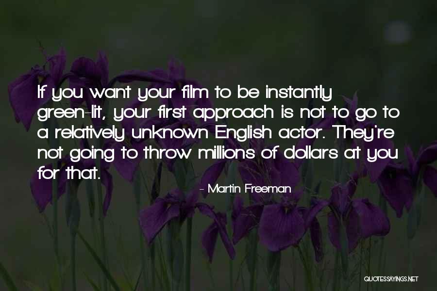 Best English Lit Quotes By Martin Freeman