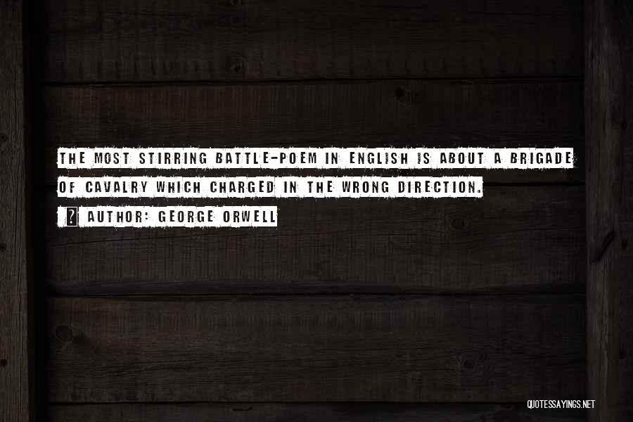 Best English Poem Quotes By George Orwell