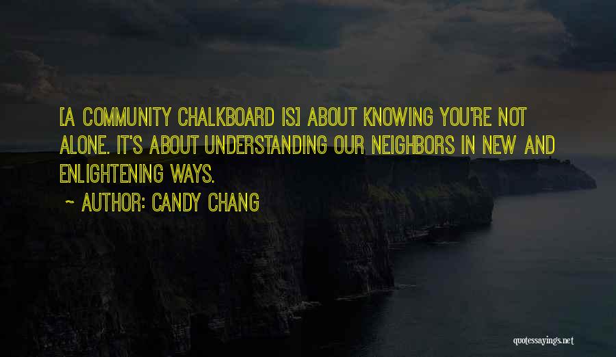 Best Enlightening Quotes By Candy Chang