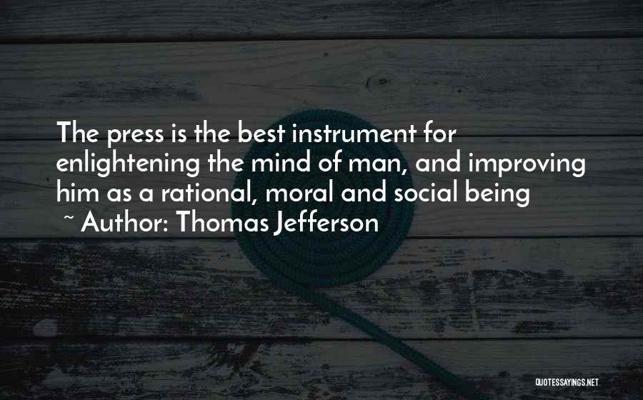 Best Enlightening Quotes By Thomas Jefferson