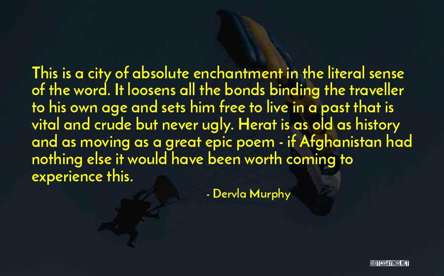 Best Epic Poem Quotes By Dervla Murphy