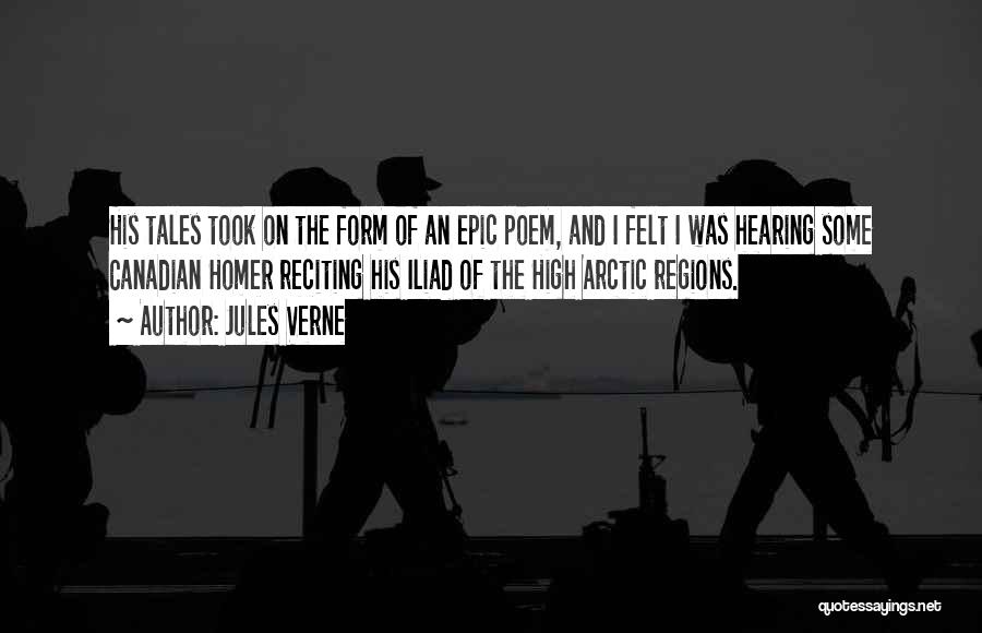 Best Epic Poem Quotes By Jules Verne