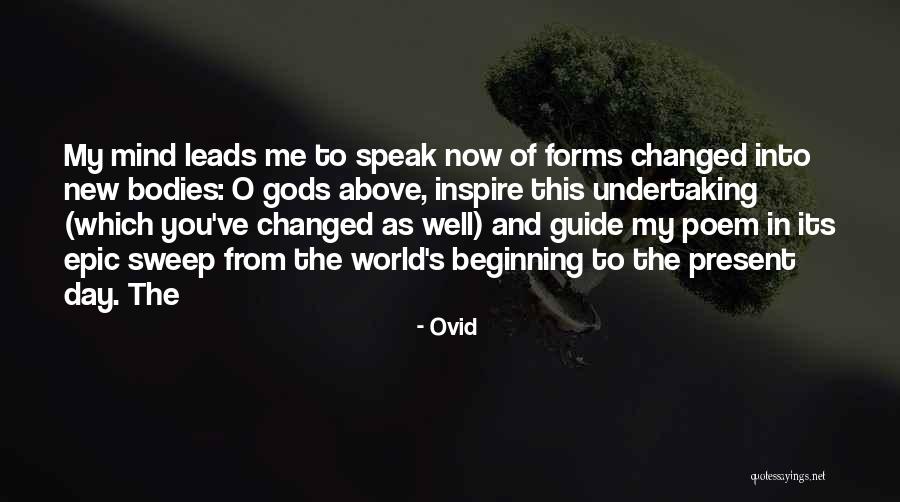 Best Epic Poem Quotes By Ovid