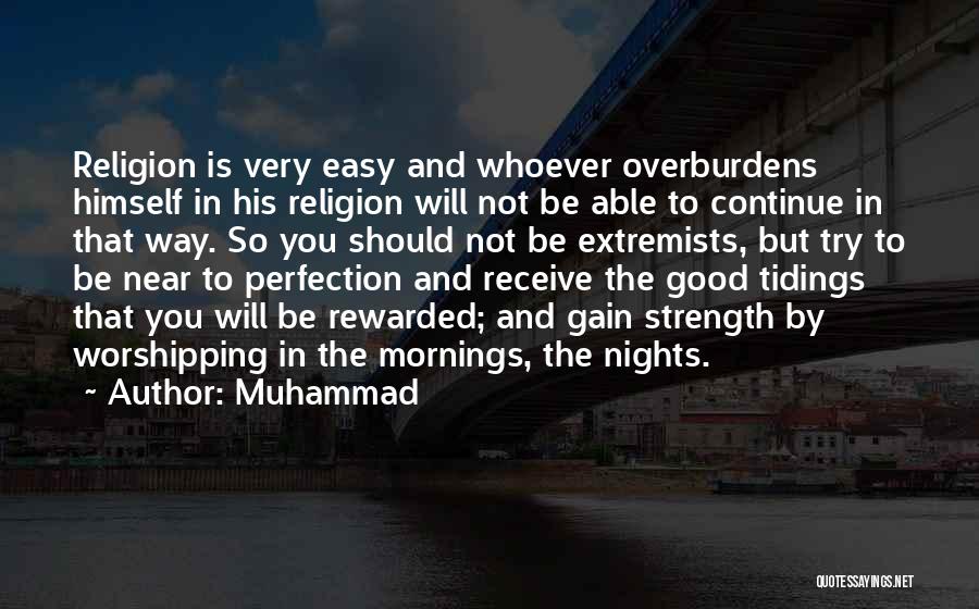 Best Ever Good Night Quotes By Muhammad