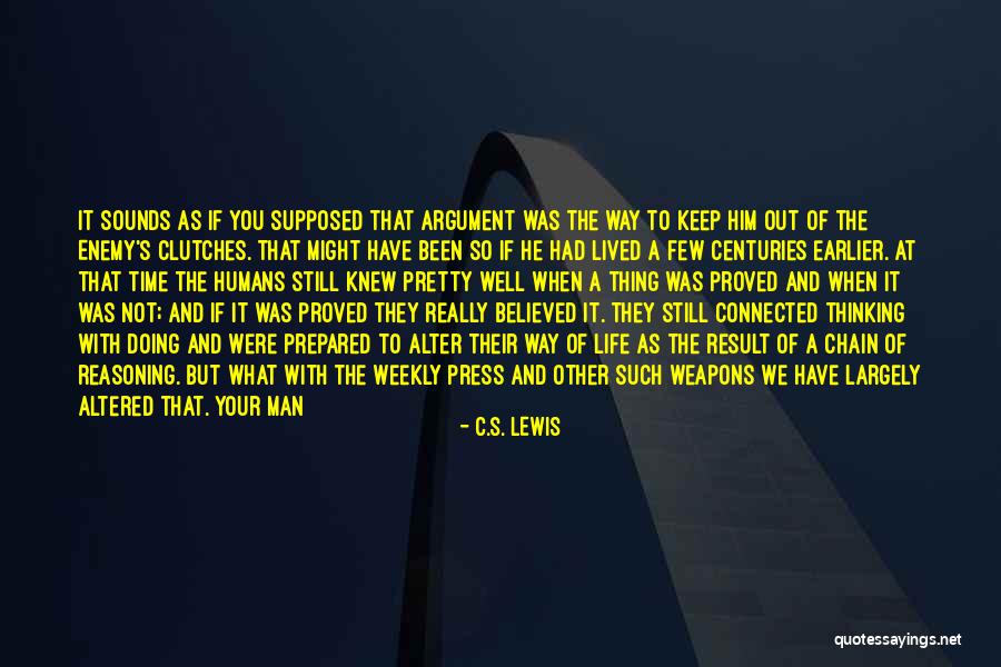 Best Ever Life Time Quotes By C.S. Lewis