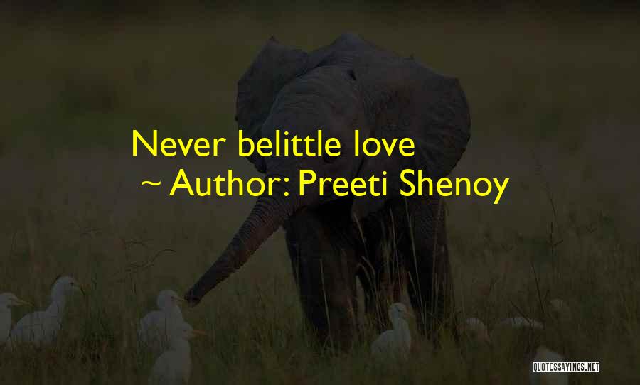 Best Ever Love Failure Quotes By Preeti Shenoy