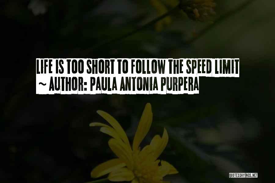 Best Ever Short Life Quotes By Paula Antonia Purpera