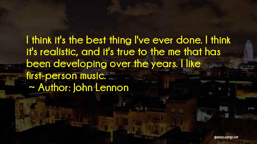 Best Ever True Quotes By John Lennon