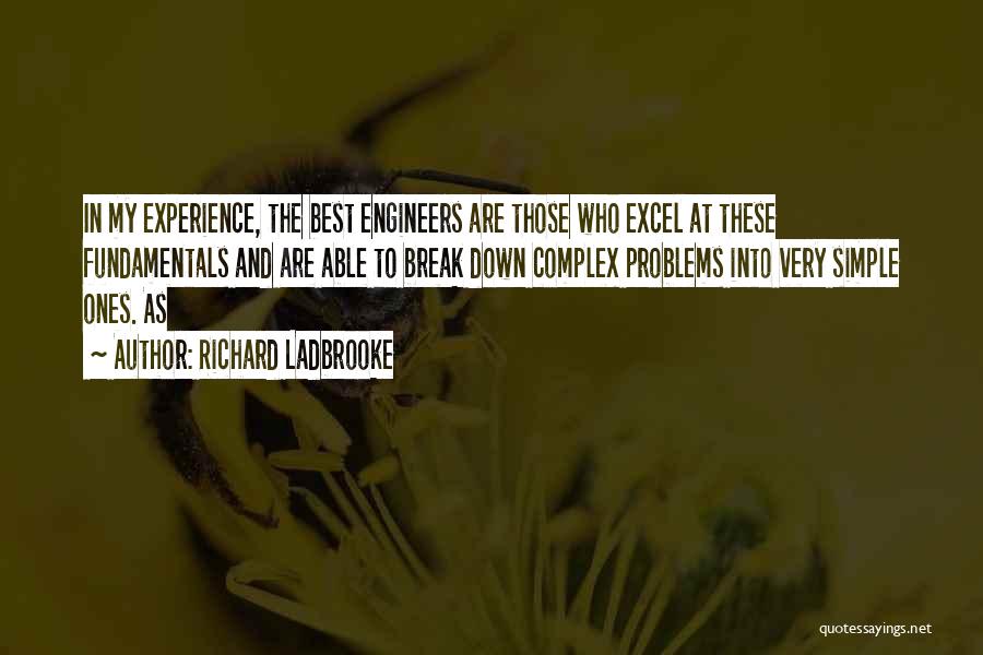 Best Experience Quotes By Richard Ladbrooke