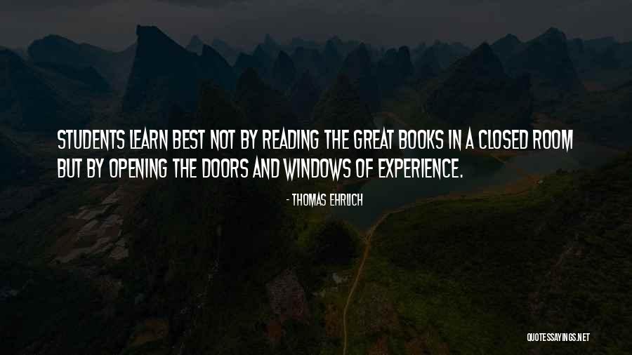 Best Experience Quotes By Thomas Ehrlich Best Experience Quotes By Thomas Ehrlich