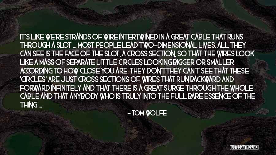 Best Face Forward Quotes By Tom Wolfe