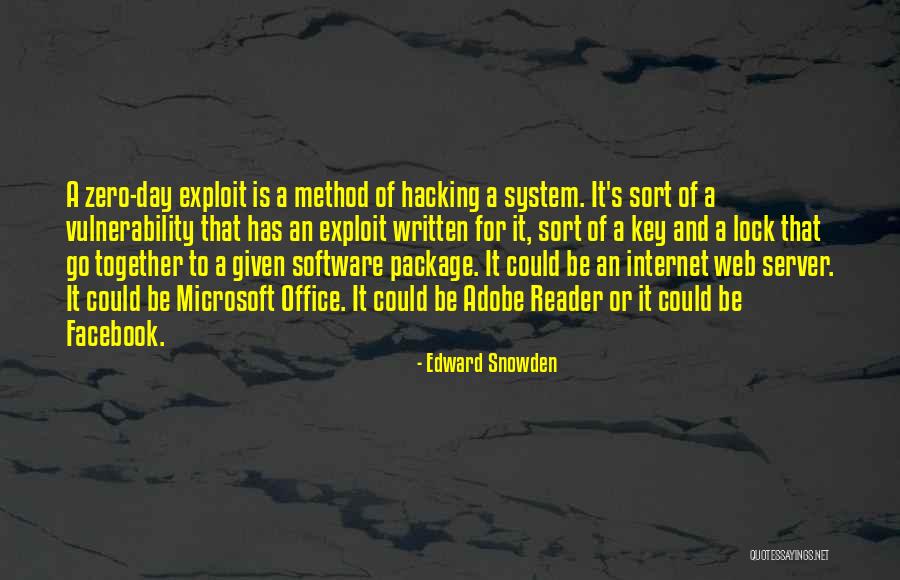 Best Facebook Hacking Quotes By Edward Snowden