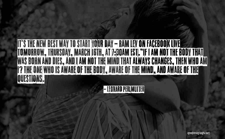 Best Facebook Quotes By Leonard Perlmutter