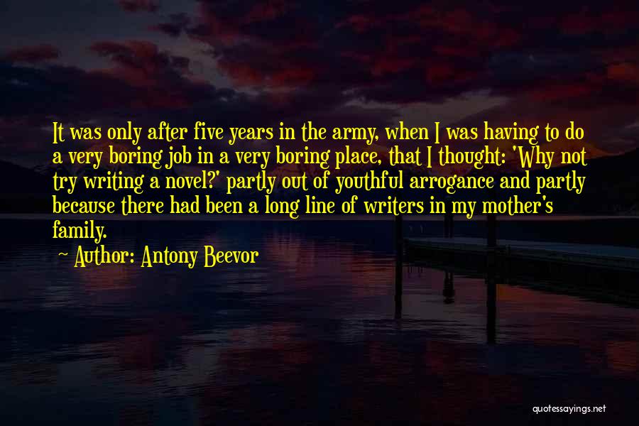 Best Family One Line Quotes By Antony Beevor