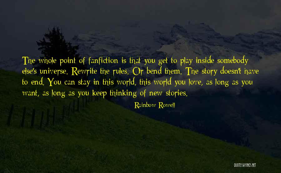 Best Fanfiction Quotes By Rainbow Rowell Best Fanfiction Quotes By Rainbow Rowell