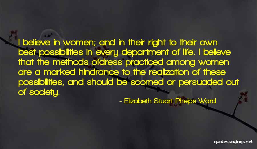 Best Fashion Quotes By Elizabeth Stuart Phelps Ward