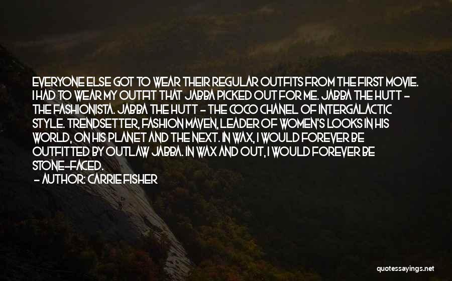Best Fashionista Quotes By Carrie Fisher