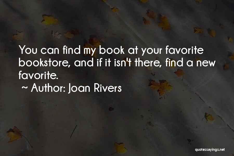 Best Favorite Book Quotes By Joan Rivers