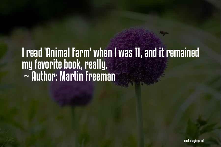 Best Favorite Book Quotes By Martin Freeman