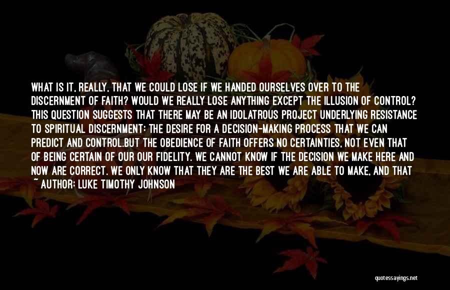 Best Fearful Quotes By Luke Timothy Johnson