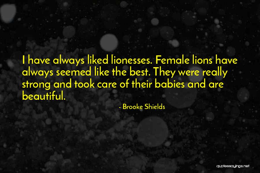 Best Female Quotes By Brooke Shields