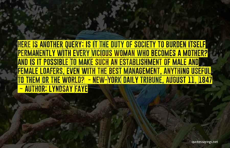 Best Female Quotes By Lyndsay Faye