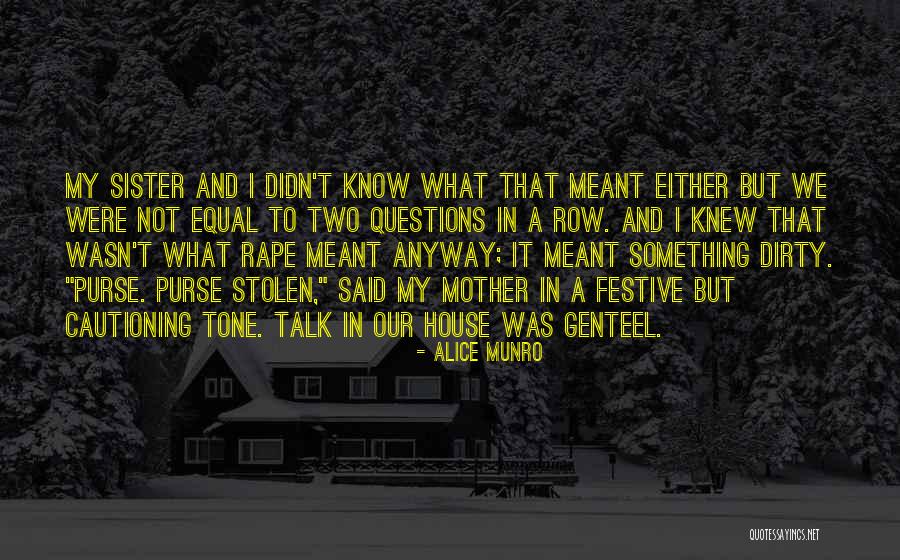 Best Festive Quotes By Alice Munro