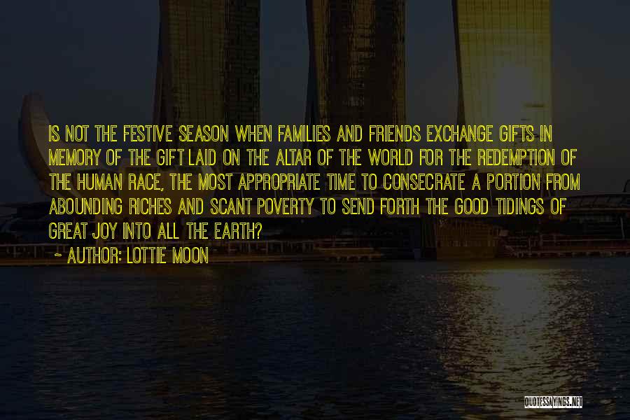 Best Festive Season Quotes By Lottie Moon