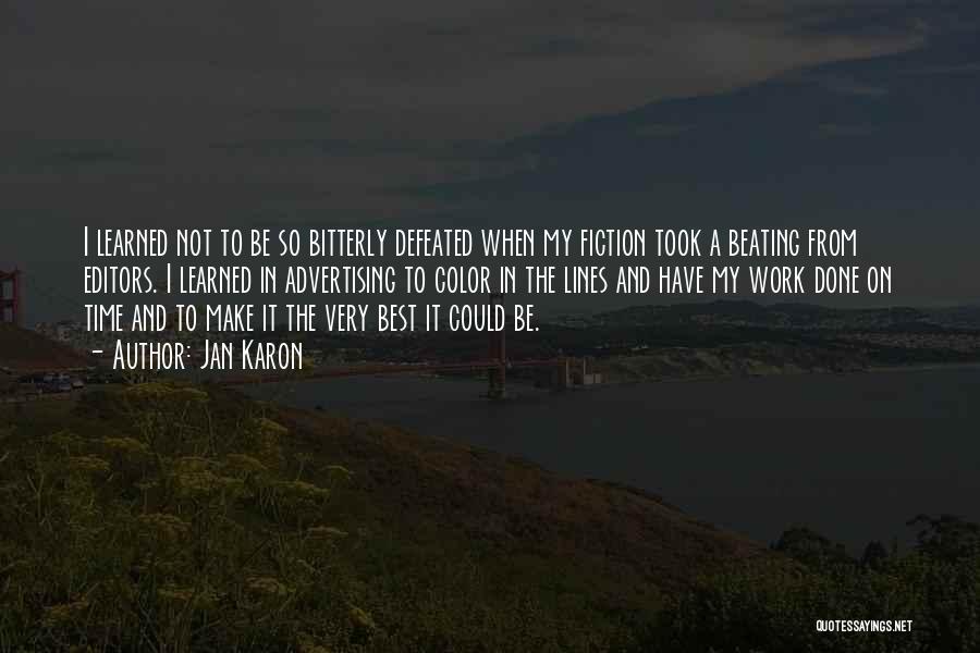 Best Fiction Quotes By Jan Karon