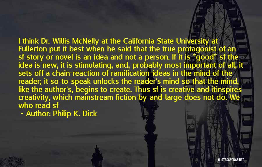 Best Fiction Quotes By Philip K. Dick