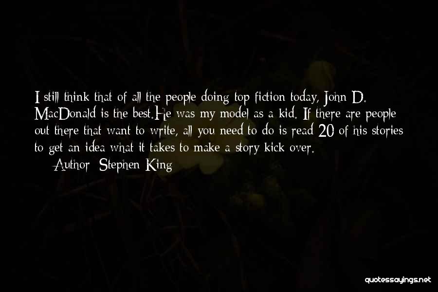 Best Fiction Quotes By Stephen King