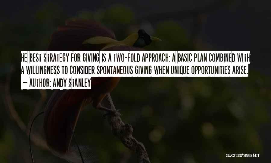 Best Financial Planning Quotes By Andy Stanley