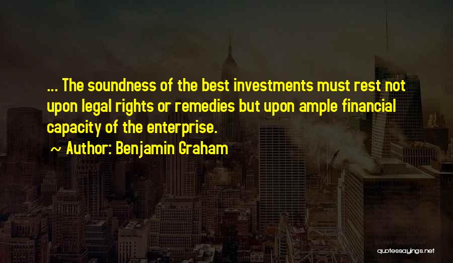 Best Financial Quotes By Benjamin Graham