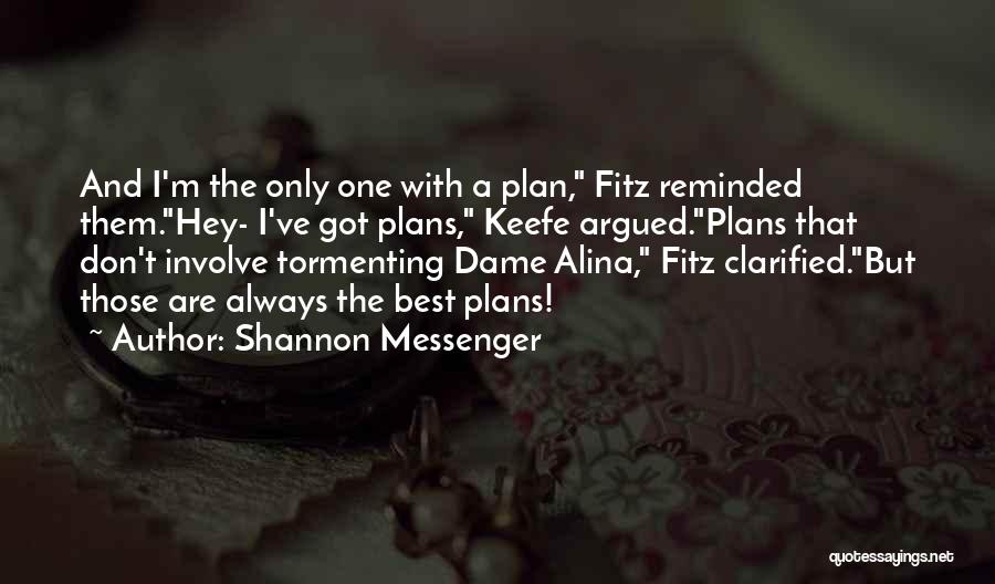 Best Fitz Quotes By Shannon Messenger