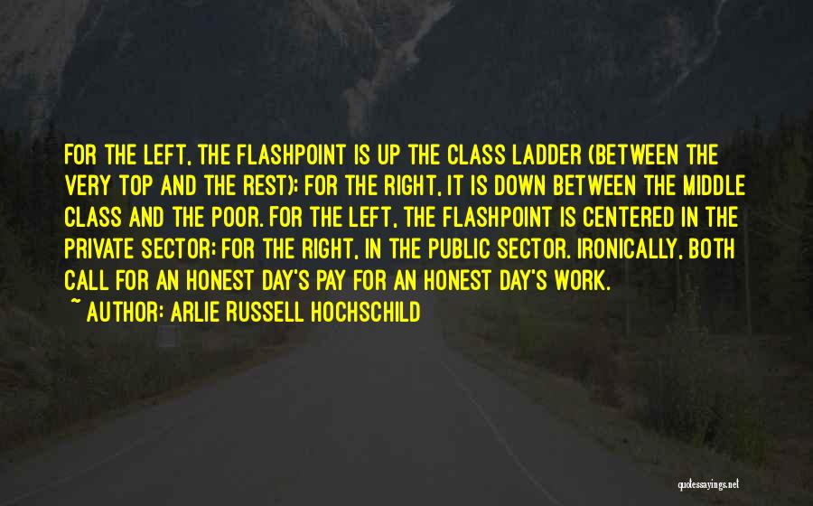 Best Flashpoint Quotes By Arlie Russell Hochschild