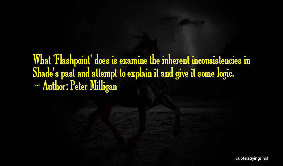 Best Flashpoint Quotes By Peter Milligan