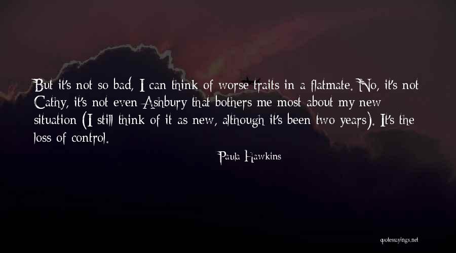 Best Flatmate Quotes By Paula Hawkins