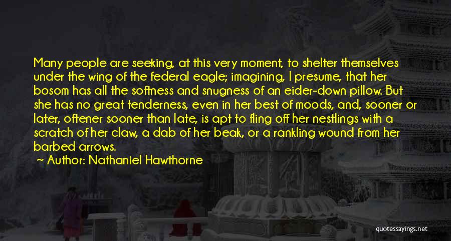 Best Fling Quotes By Nathaniel Hawthorne