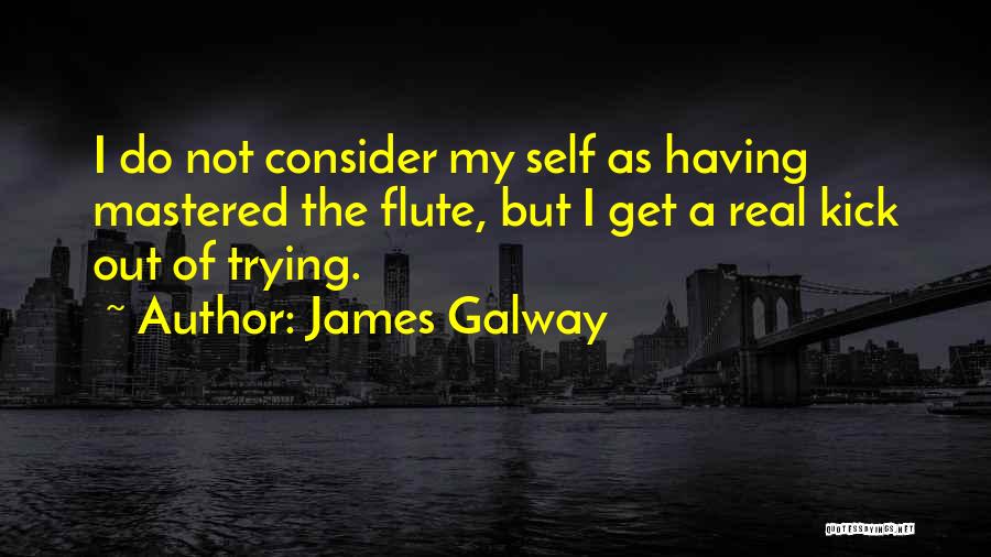 Best Flute Quotes By James Galway