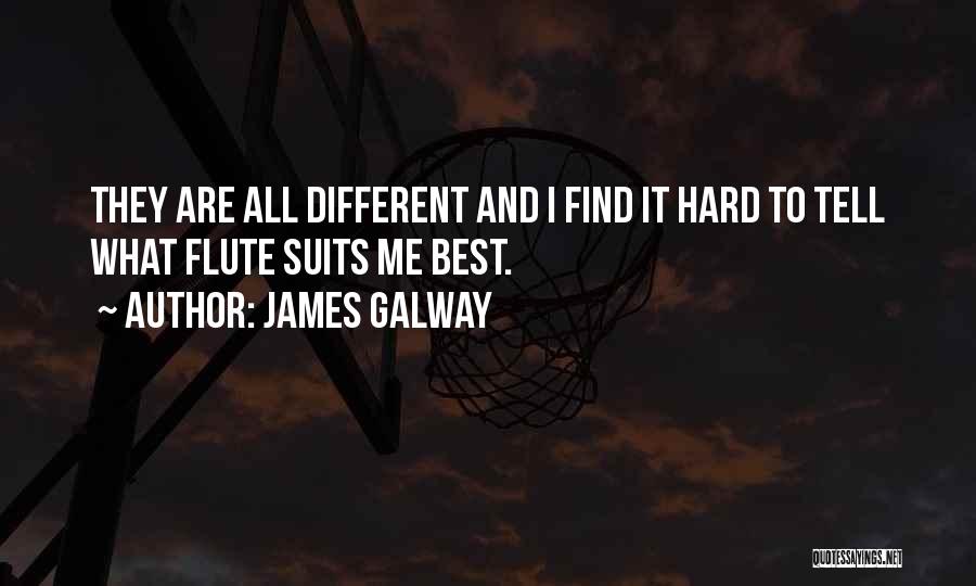 Best Flute Quotes By James Galway