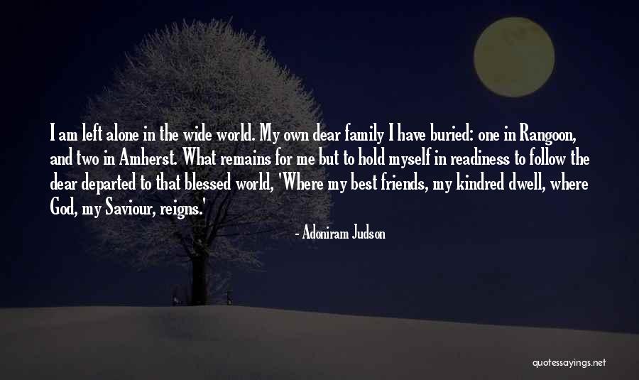 Best Follow Me Quotes By Adoniram Judson